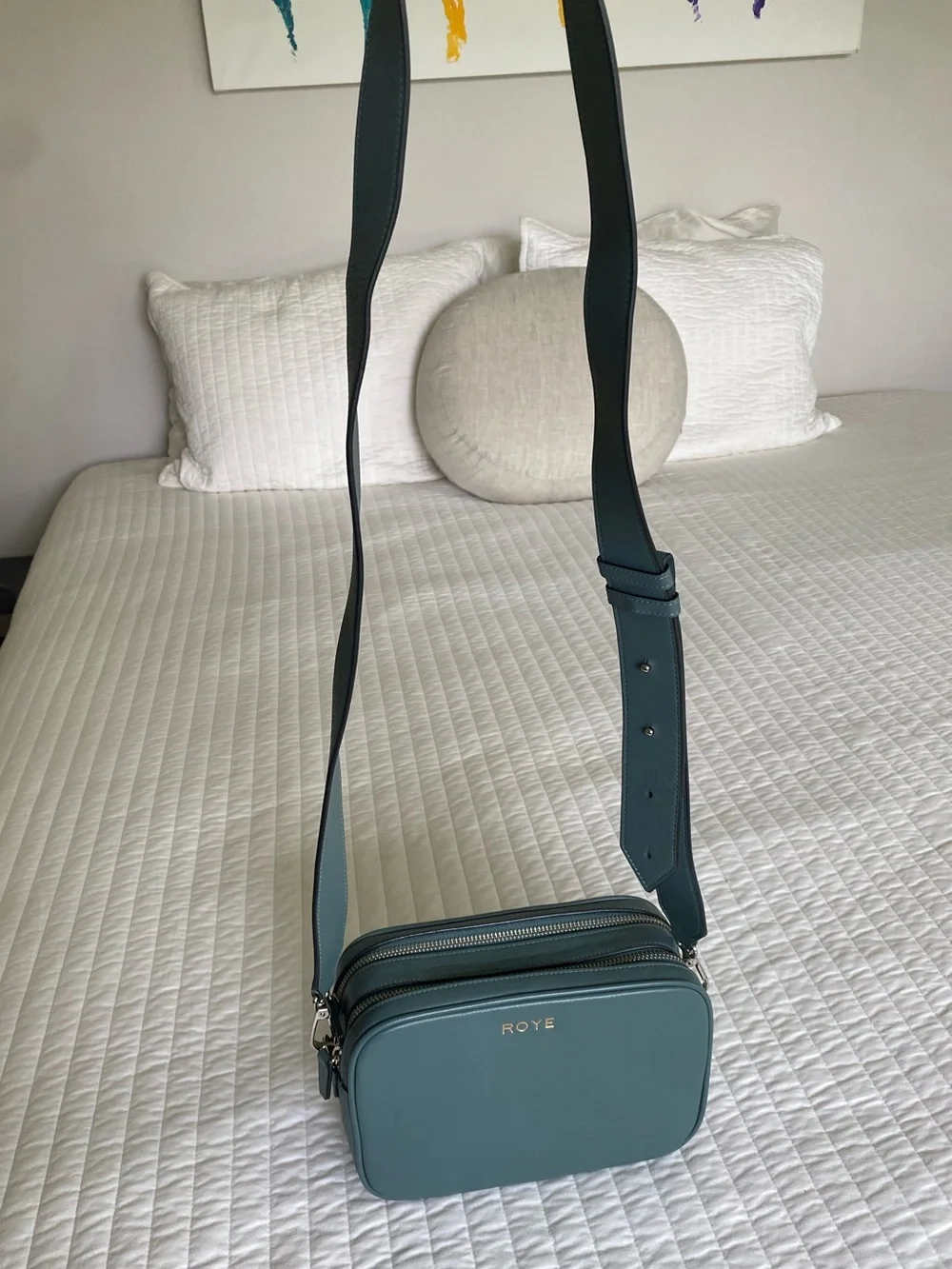 Leatherology Meadow Double Zip Camera Bag in Dusk - Picture 9 of 10